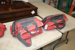 lot 760 image: Lot of (2) Hilti 16 Tool Bags