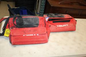 lot 759 image: Lot of (2) Hilti 16 Tool Bags
