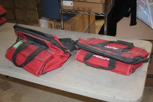 lot 766 image: Lot of (2) Hilti 16 Tool Bags