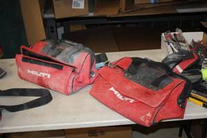lot 767 image: Lot of (2) Hilti 16 Tool Bags