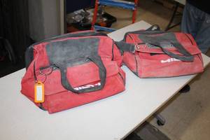lot 770 image: Lot of (2) Hilti 16 Tool Bags