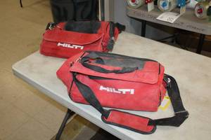 lot 772 image: Lot of (2) Hilti 16 Tool Bags