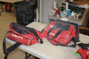 lot 773 image: Lot of (2) Hilti 16 Tool Bags