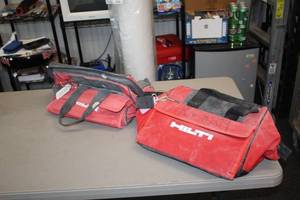 lot 778 image: Lot of (2) Hilti 16 Tool Bags