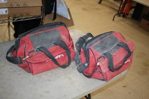 lot 782 image: Lot of (2) Hilti 16 Tool Bags