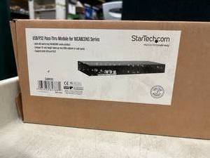 lot 43 image: NEW In Boxes StarTech USBPS2 Pass-Thru Module for IUCABCONS Series and Tripp-Lite DVI Over Cat5 Extender Active Romote Unit