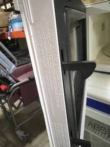 lot 65 image: Panasonic The Genius Sensor 1300W Inverter Microwave - In Good Working Condition Need A Little Clean Up Inside