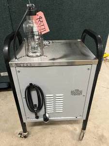 lot 69 image: WOW MRSP $7500 Gomco 3830 Cart-Mounted Mobile Uterine Aspirator Heavy-Duty Suction Unit - In Excellent Working Condition