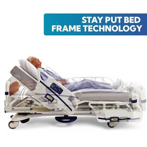 lot 2 image: WOW MSRP $28,000 Stryker Secure 3 Power Adjustable 500lb Capacity Hospital Or In-Home Patient Care Bed WWeight Scale & Bed-Exit Alarm -Plugs Into Regular Light Socket Free High Quality Used Mattress That Prevents Bedsores Works Great