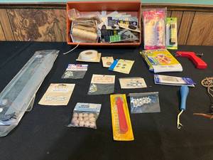 lot 64 image: Large Lot of Sewing and Crafting Supplies