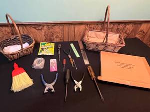 lot 86 image: Assorted Tool and Household Items Lot