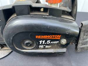 lot 1 image: Remington 16-Inch Electric Chainsaw with 11.5 Amp Motor