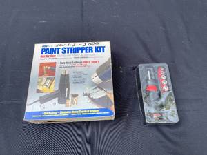 lot 13 image: HomeRight Paint Stripper Kit and Ratchet Set