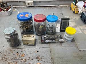 lot 18 image: Assorted Hardware and Tool Accessories