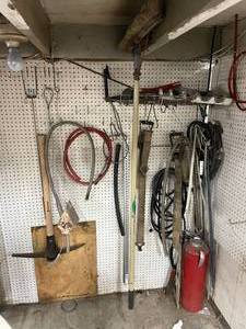 lot 128 image: Lot of Various Garage Tools and Accessories