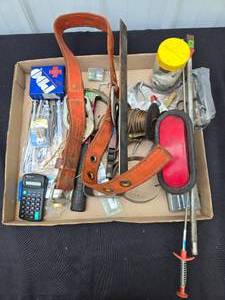 lot 127 image: Assorted Hardware and Electrical Components Lot