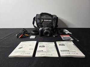 lot 224 image: Canon PowerShot S3 IS Digital Camera Bundle