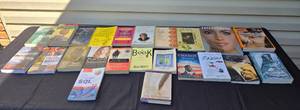 lot 383 image: Mixed Lot of 36 Books - Cookbooks, Self-Help, and Novels