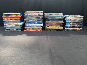lot 303 image: Large Lot of Mixed DVDs and Blu-Ray Movies