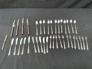 lot 294 image: Lot of Imperial Stainless Steel Flatware Set
