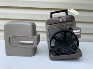 lot 457 image: Vintage Bell & Howell Autoload 8mm Projector Model 245BAY