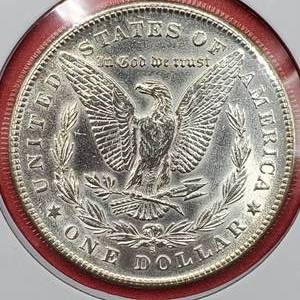 lot 5 image: 1878-S Morgan Silver Dollar, Higher Grade