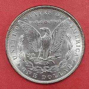 lot 15 image: 1887 Morgan Silver Dollar, Higher Grade