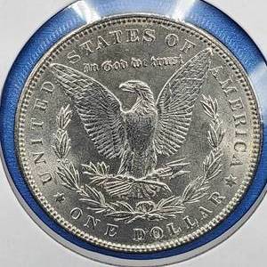 lot 19 image: 1890 Morgan Silver Dollar, Higher Grade