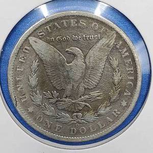 lot 20 image: 1891-O Morgan Silver Dollar