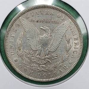lot 22 image: 1891 Morgan Silver Dollar, Higher Grade
