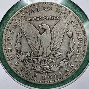 lot 25 image: 1896-S Morgan Silver Dollar, Semi-Key