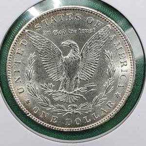 lot 28 image: 1898 Morgan Silver Dollar, Higher Grade