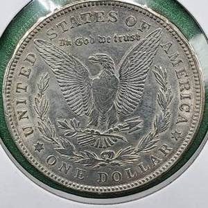 lot 34 image: 1921-D Morgan Silver Dollar, Higher Grade
