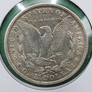 lot 36 image: 1921-S Morgan Silver Dollar, Higher Grade
