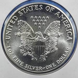 lot 64 image: 1989 American Silver Eagle