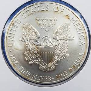 lot 75 image: 2008 American Silver Eagle