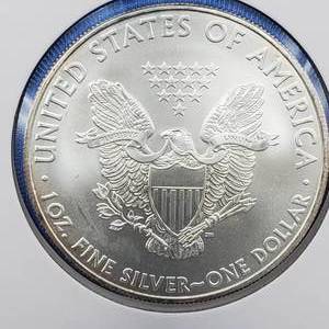 lot 79 image: 2010 American Silver Eagle