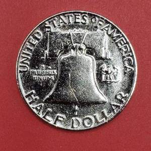 lot 93 image: 1956 PROOF Franklin Half Dollar