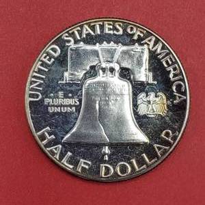 lot 96 image: 1962 PROOF Franklin Half Dollar