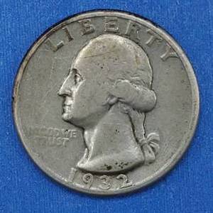 lot 102 image: 1932-D Washington Quarter, --KEY