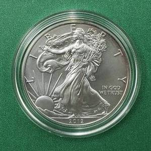 lot 114 image: 2012-W American Silver Eagle in OGP