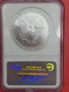 lot 119 image: 2007-W American Silver Eagle, NGC Certified MS69, Early Release