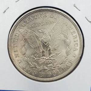 lot 136 image: 1921 Morgan Silver Dollar, Higher Grade