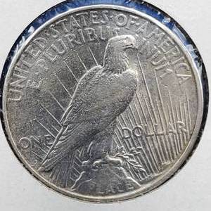 lot 147 image: 1922-D Peace Silver Dollar