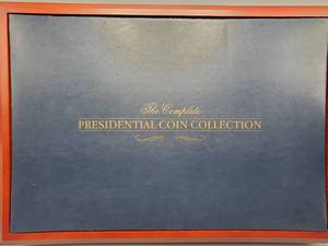 lot 178 image: Complete Franklin Mint Presidential Gold Coin Set