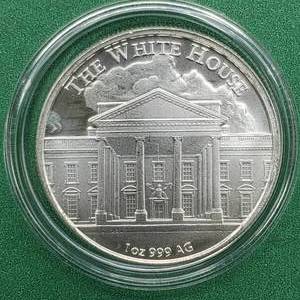 lot 211 image: Donald Trump .999 Silver Round 1 oz in Airtite