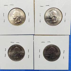 lot 250 image: Lot 2 of 2019-W  2020-W Quarters