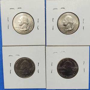 lot 254 image: Lot 6 of 2019-W  2020-W Quarters