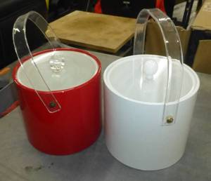 lot 14 image: Two ice buckets