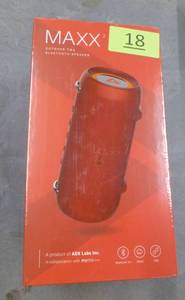 lot 18 image: New Maxx2 bluetooth speaker